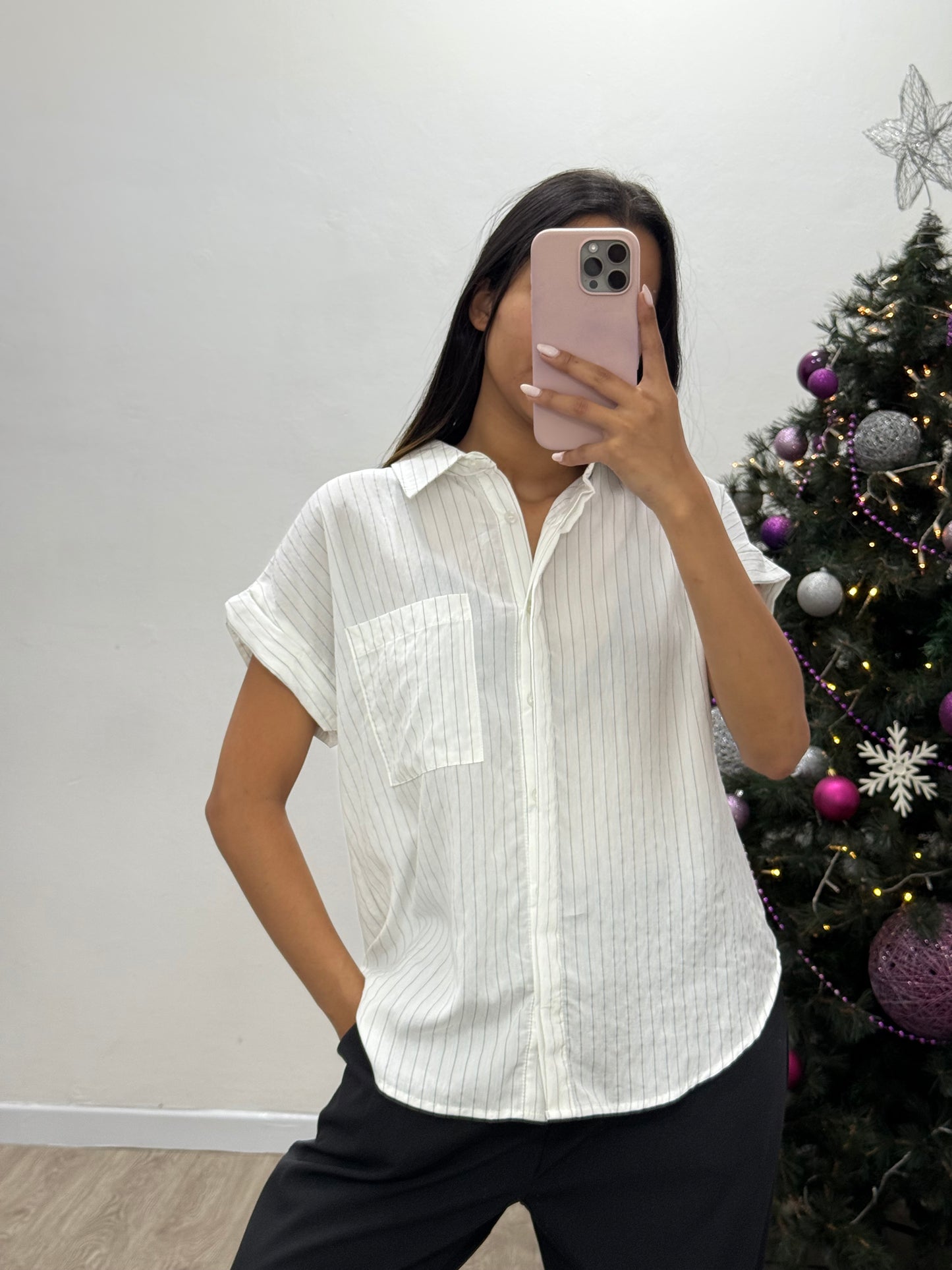 Camisa de rayas TW1658