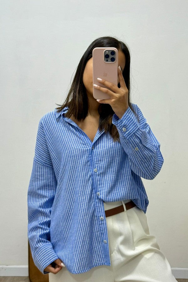Camisa de Lino 10327TN