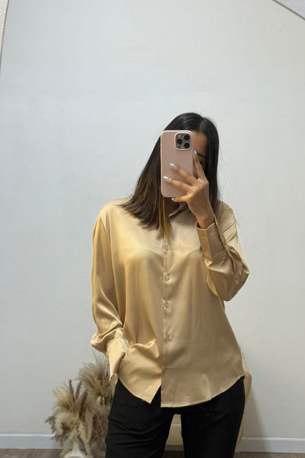 Camisa de Seda 74755