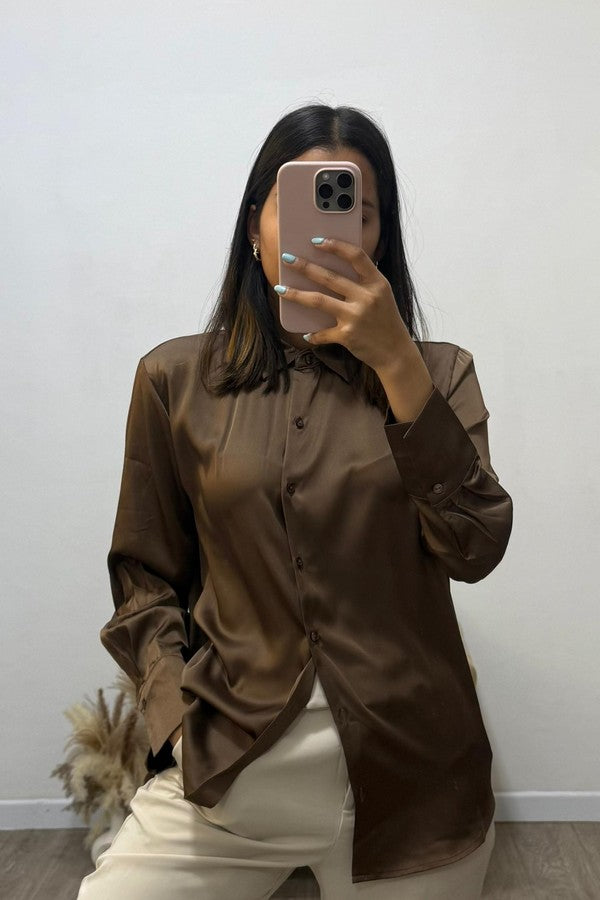 Camisa de Seda 74755