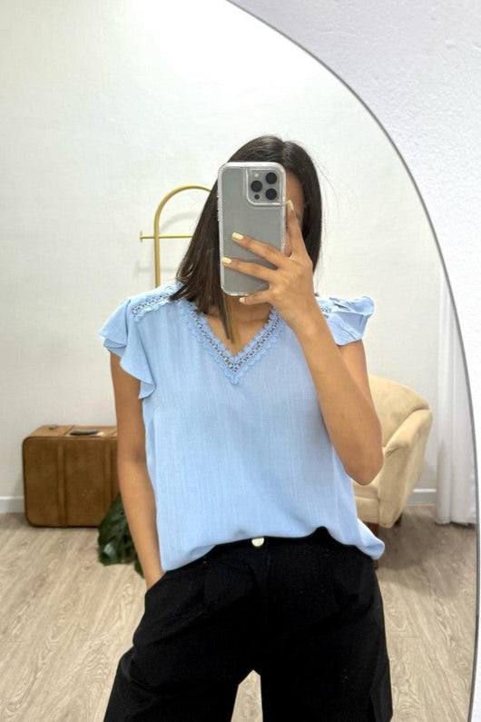Blusa de Vestir TB8373