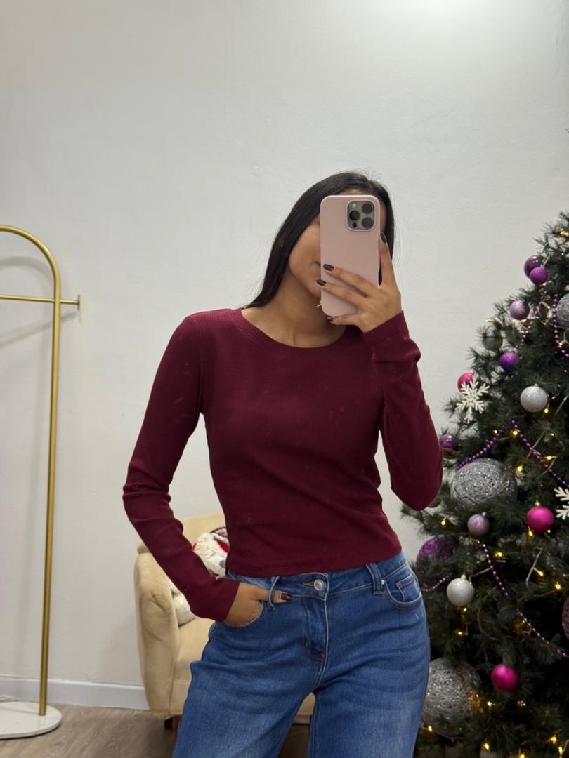 Blusa manga larga T14069