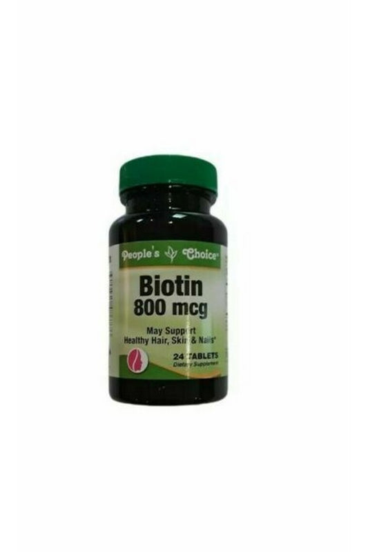 Biotin 800 mcg 24 tabletas