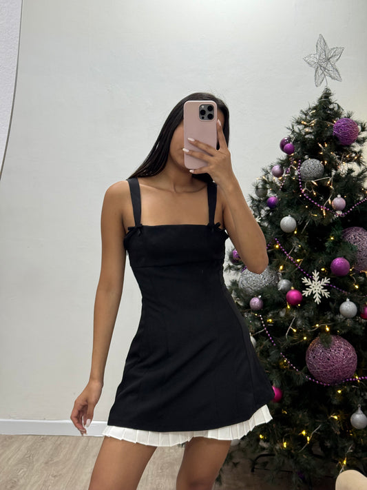 Vestido con lazos BD05939