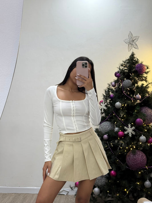 Top manga larga TW1635