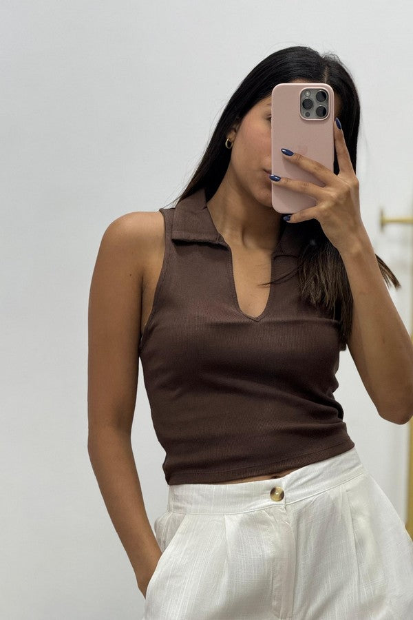 Top tipo chaleco 73538