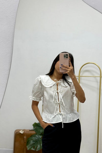 Blusa Blanca HMT57197