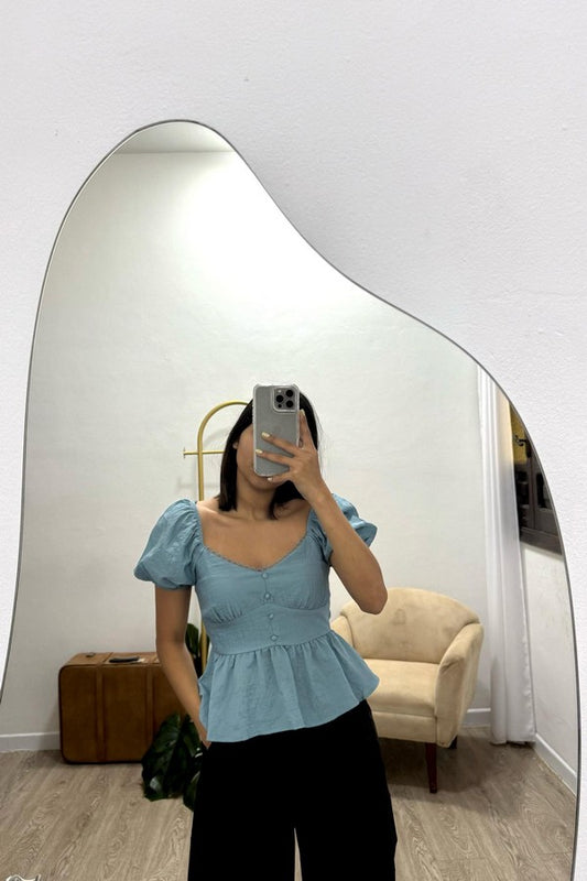 Blusa manga corta TB8095