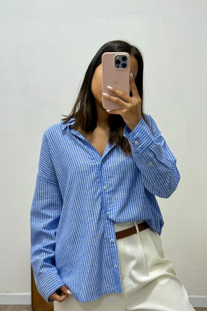 Camisa de Lino 10327TN