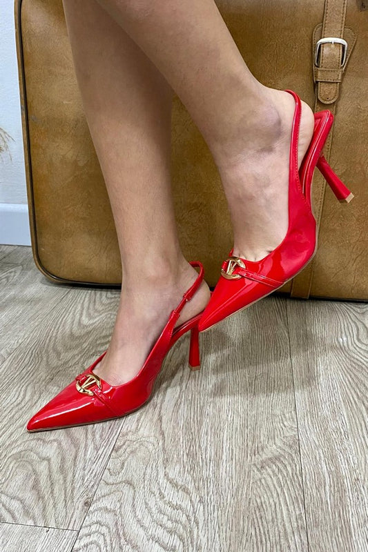 Stiletto Tacón Alto Descalzado CHANDLER