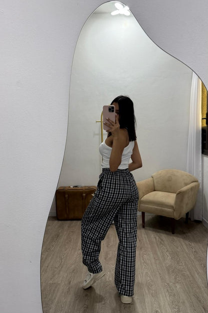 Pantalón de Cuadros 76408