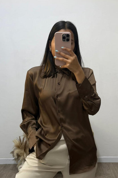 Camisa de Seda 74755