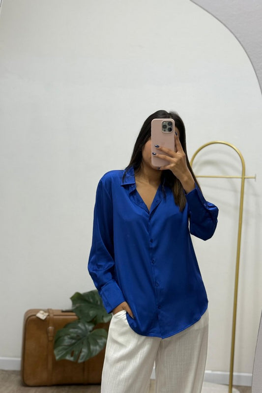 Camisa de Seda 74755