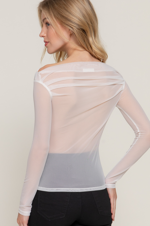Sueter de malla T13797
