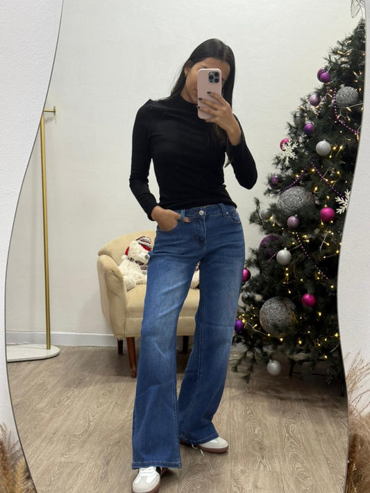 Pantalon wide leg 90403