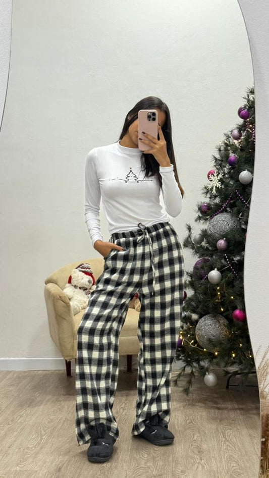 Pantalón de cuadros PJ100